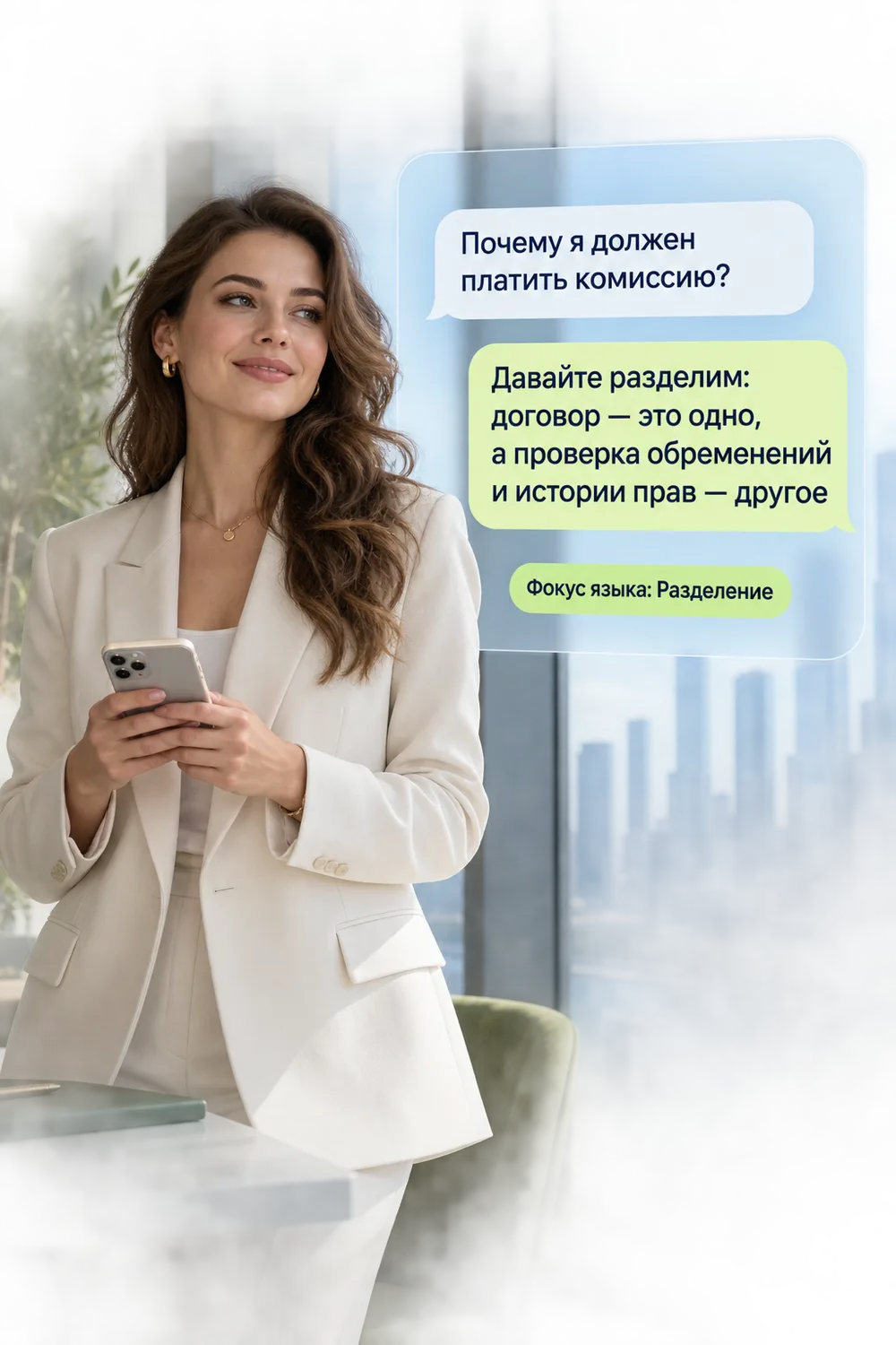 Агент ЛЮДИ PRO отрабатывает возражение клиента
